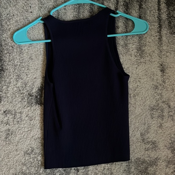 JONATHAN SIMKHAI Deep Rib Knit Crop Top - Picture 7 of 7